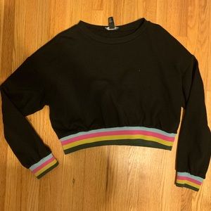 Cozy crop sweater